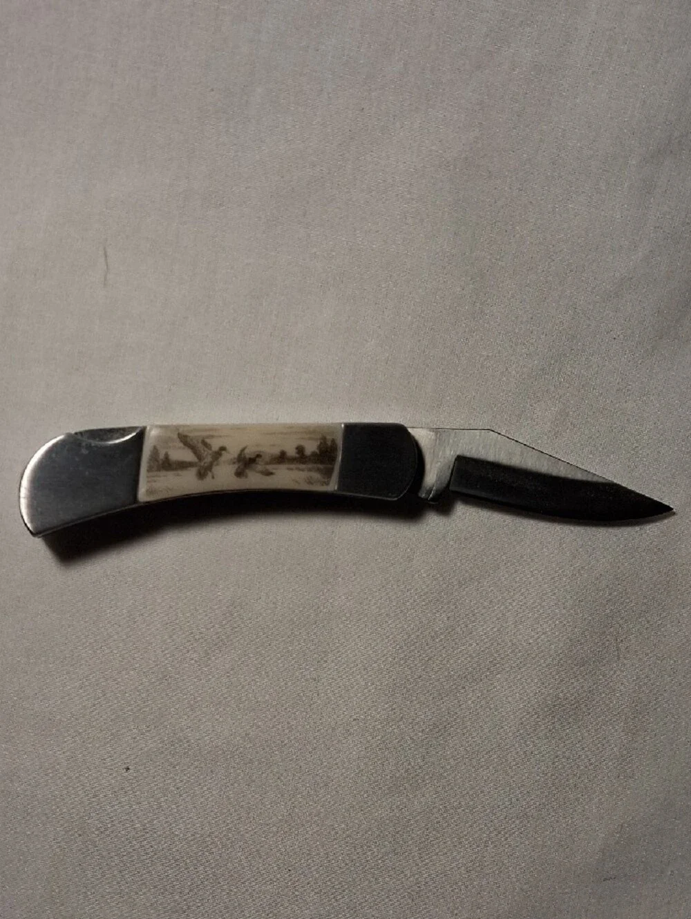 Vtg Collectible Winchester 2007 Limited Edition Duck Flying Folding Pocket Knife